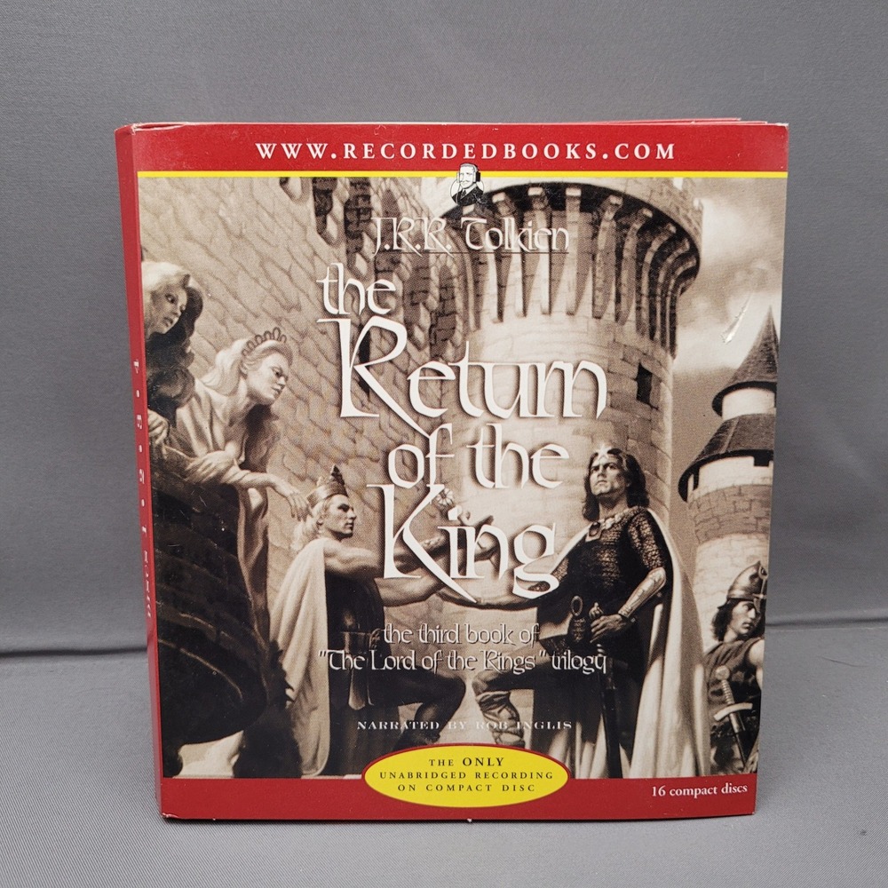 The Return of the King (Audiobook CD, 1990) 16-disc J.R.R. Tolkien *